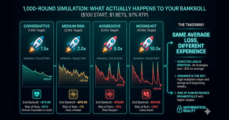 1,000-Round Simulation